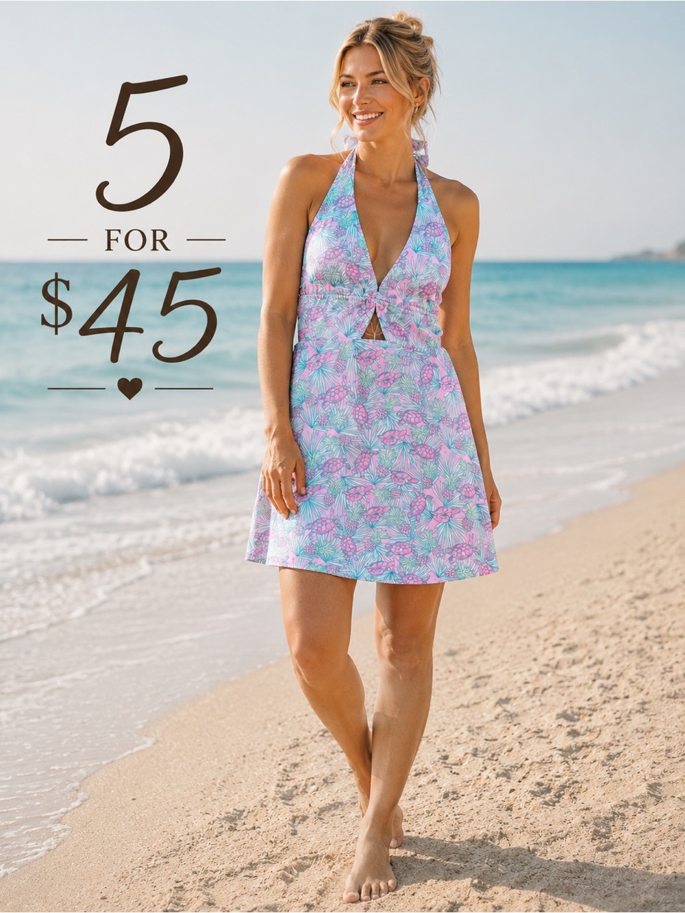 🎉5 for $45🎉 Alvins island dress size XS
